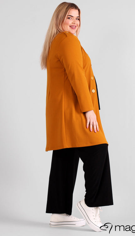 Magna Basic Vest N-8005 Mosterd Geel