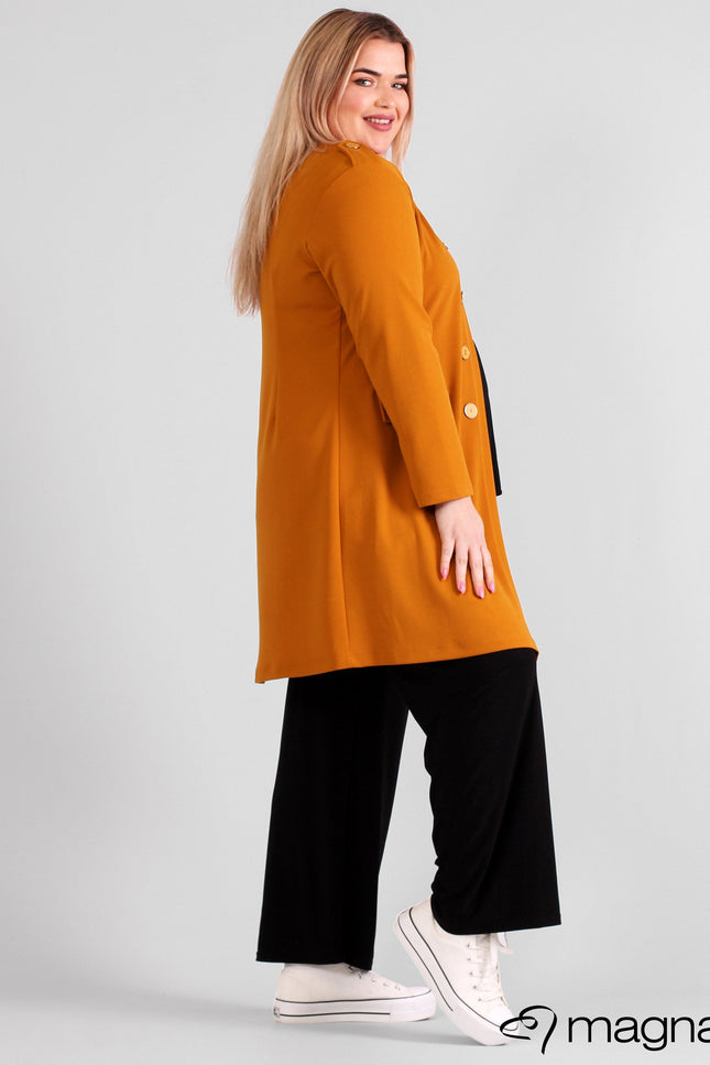 Magna Basic Vest N-8005 Mosterd Geel
