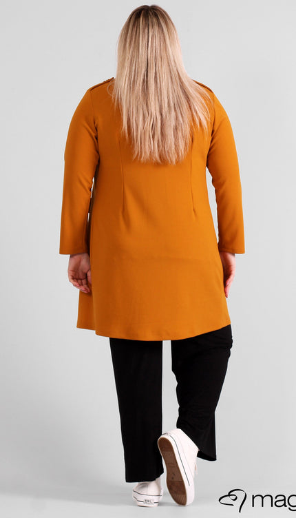 Magna Basic Vest N-8005 Mosterd Geel