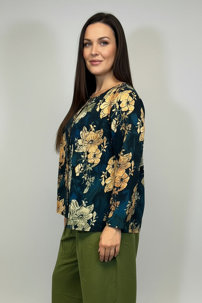 Normal Crazy Top New Moza Print