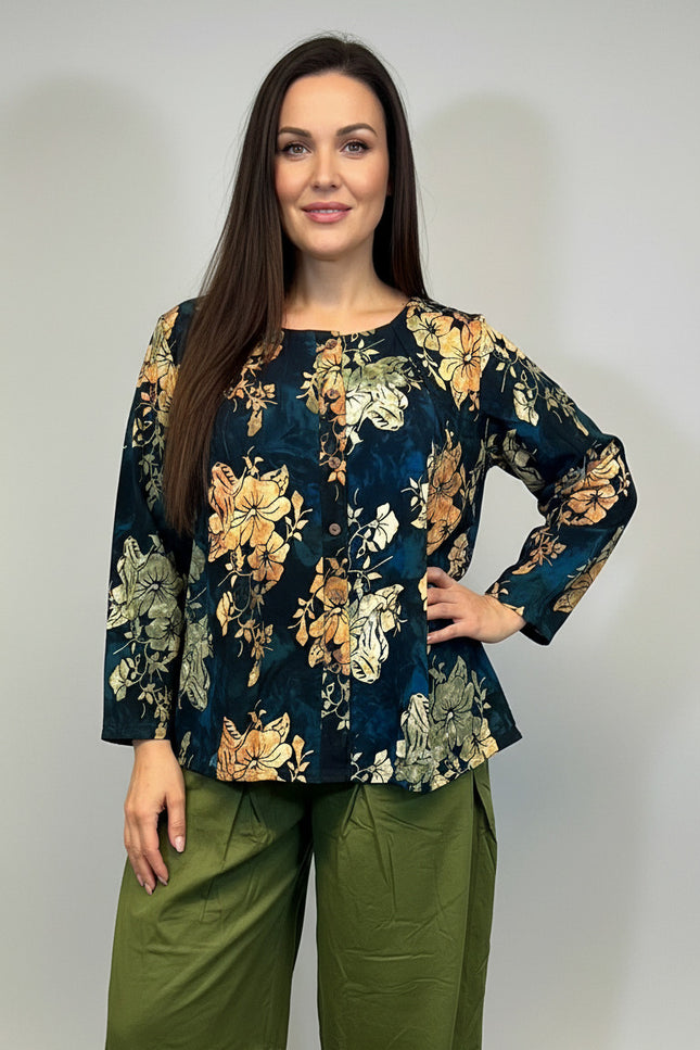 Normal Crazy Top New Moza Print