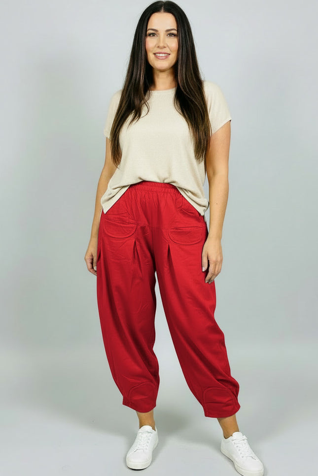 Normal Crazy Pants Sindy Extra Lang Cordovan Rood