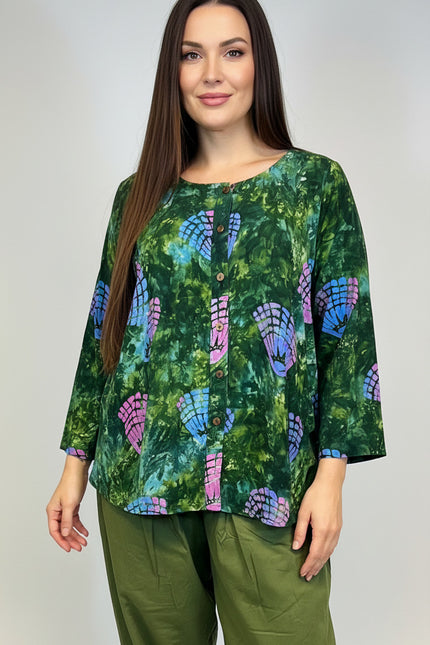 Normal Crazy Top New Moza Print
