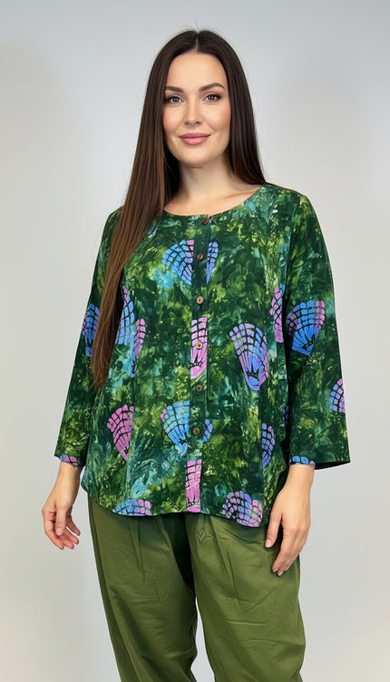 Normal Crazy Top New Moza Print