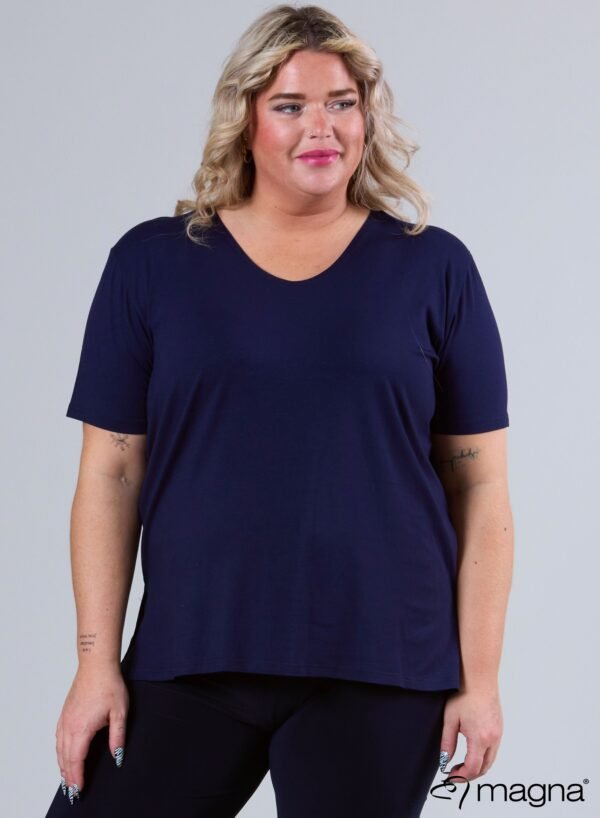 Magna Basic Top B-0004 Donker Blauw