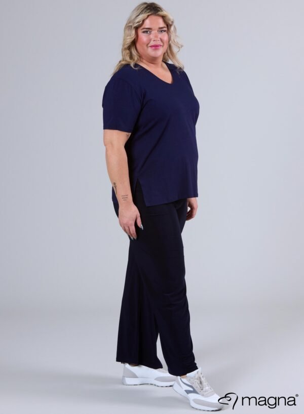 Magna Basic Top B-0004 Donker Blauw - Afbeelding 2