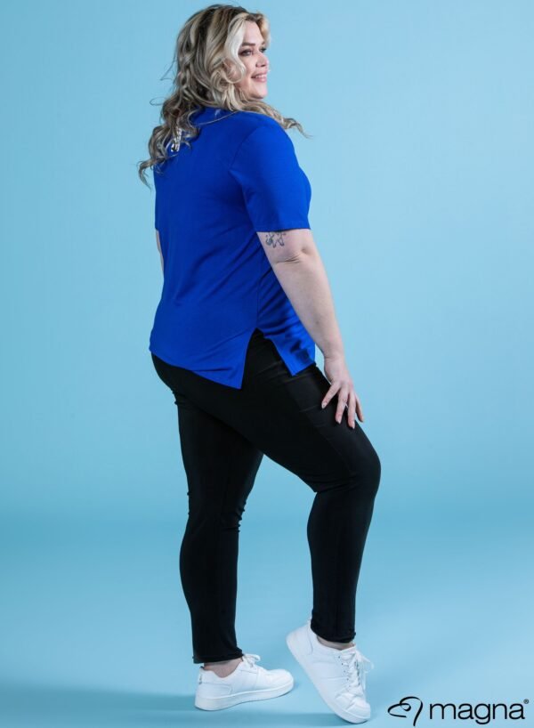 Magna Basic Top B-0004 Blauw - Afbeelding 2