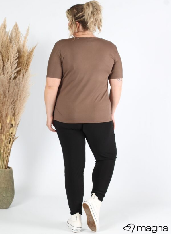 Magna Basic Top B-0004 Taupe - Afbeelding 3