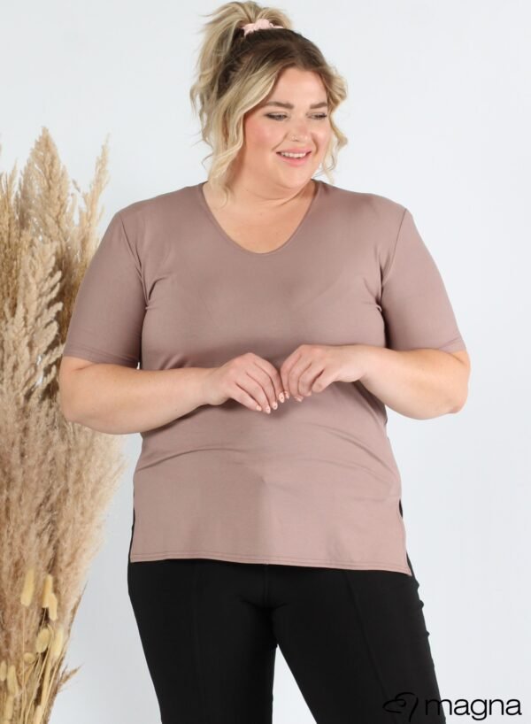 Magna Basic Top B-0004 Taupe