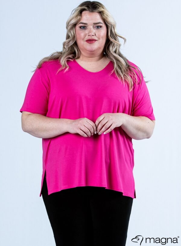 Magna Basic Top B-0004 Roze
